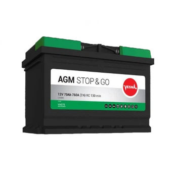 Акумулятор Vesna AGM Euro 314 070 70 Аг 12В