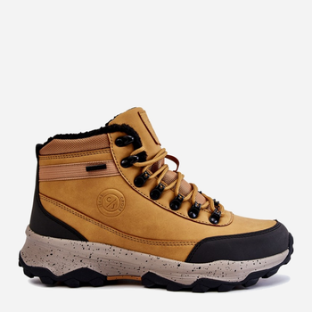 Zimowe buty trekkingowe wysokie Cross Jeans KK1R4026C 41 Brązowe (8697319350852)