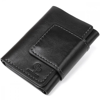 Стильное женское портмоне из кожи GRANDE PELLE 10х8х2 см (acs0024512)