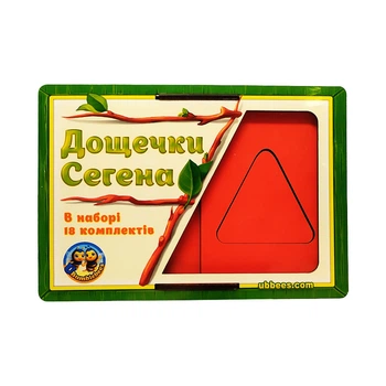 Вкладыши Доски Сегена "фигуры, цвета" (ПСД212) PSD212 4672053