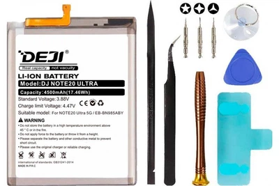 Акумулятор Samsung EB-BN985ABY (DEJI) для Galaxy Note 20 Ultra SM-N985 + Набір інструментів High Copy