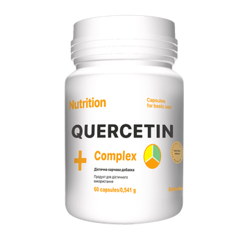 Вітамінний комплекс с кверцетином EntherMeal Quercetin + Complex+ 60 капсул
