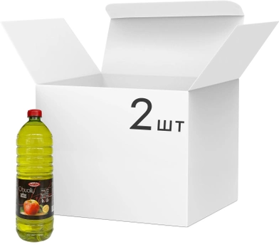 Упаковка оцету Bajoriskiu Яблучний 6% 10 л х 2 шт (4770211224187-2)