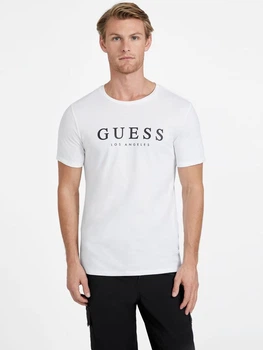 Футболка длинная мужская Guess 594827572 L Белая (1159844789)