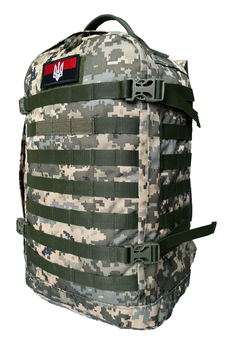 Тактический, штурмовой супер-крепкий рюкзак РБИ 5.15.b 32 литра пиксель