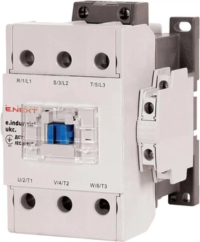 Контактор E.NEXT e.industrial.ukc.40.380, 40А, 380В, 1no+1nc i.0090011