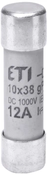 Предохранитель CH 10x38 gPV 12A 1000V (10kA) ETI (2625106)
