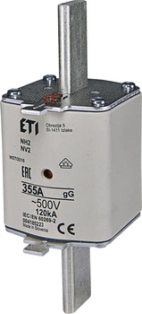 Предохранитель NH-2/gG 355A 500V KOMBI ETI (4185223)