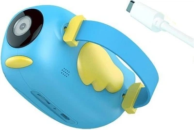 Детская цифровая мини видеокамера Smart Kids Video Camera HD DV-A100 камера Magnus Голубая