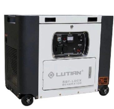 Дизельный Генератор LUTIAN 5GF-LDEX в кожухе 7 кВт +Электростартер +AVR