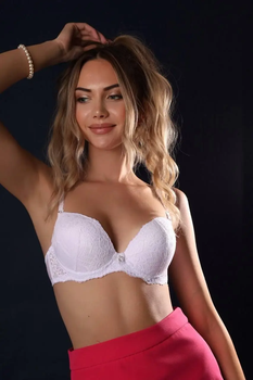 Бюстгальтер жіночий No Brand П755 білий розмір 75В