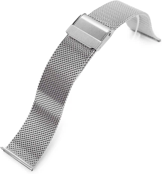 Браслет для часов Taikonaut Interlock Milanese Retro Wire Mesh 18 мм