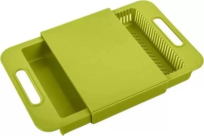 Корзина в раковину для мытья фруктов и овощей TM-124 Green (do124)