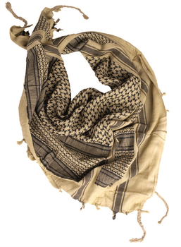 Арафатка шарф-шемаг тактический Хлопок 110x110см Mil-Tec Универсальный Койот (12611000)