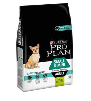 Сухий корм PRO PLAN Small&Mini Adult Sensitive для собак дрібних порід з чутливою шкірою, з ягням 3 кг (7613036611268)