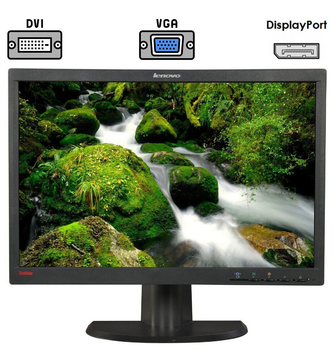 Монитор Lenovo ThinkVision LT2252pwD / 22" (1680x1050) TN / DVI, VGA, DisplayPort, Audio / VESA 100x100 б/у