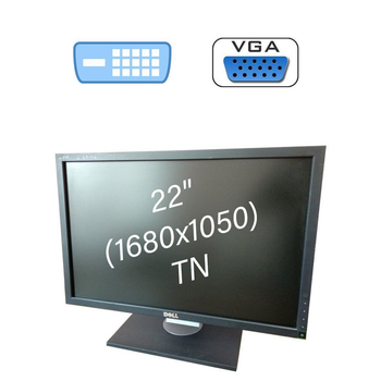 Монитор Dell G2210 / 22" (1680x1050) TN / 1x DVI, 1x VGA б/у