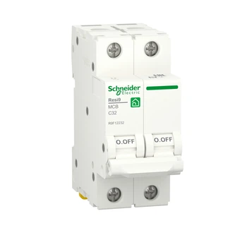 Автоматический выключатель Resi9 Schneider Electric 32 A 2P кривая C 6kA R9F12232