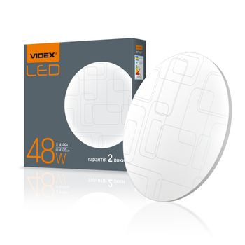 Світильник настінно-стельовий VIDEX LED 48w 4100k прямокутники