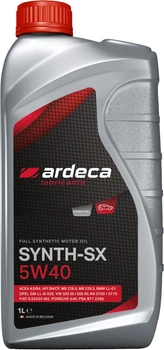 Моторное масло Ardeca 5W-40 SYNTH-SX 1 л (5425026366490)