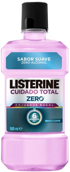 Płyn do płukania ust do wybielania zębów Listerine Total Care Zero Alcohol Mouthwash 500 ml (3574661276144)