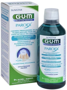 Płyn do płukania ust na paradontozę Gum Paroex Prevenciain Mouthwash 500 ml (70942304023)