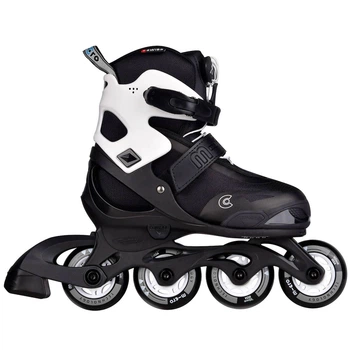 Ролики дитячі Micro Joy Black/White розмір 37-40 (smj517)