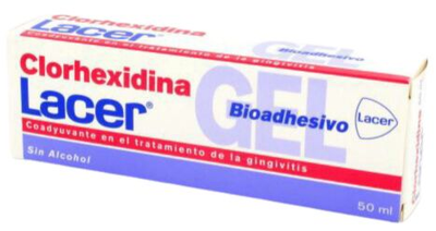 Крем для зубов Lacer Chlorhexidine Bioadhesive Gel 50 мл (8470003546058)