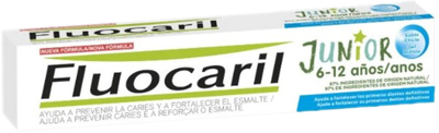 Зубна паста для дітей Fluocaril Junior Bubble Flavor Toothpaste 6-12 Years 75 ml (8710604763301)