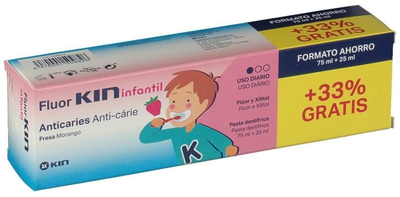 Зубна паста Kin Children's Travel Brush Toothpaste 100 ml (8470001509826)