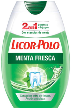 Зубна паста Licor Del Polo 2 In 1 Fresh Mint Toothpaste 75 ml (8410020053535)