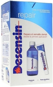 Зубний набір Desensin Repair Toothpaste 75 ml and Mouthwash 500 ml (8427426034358)