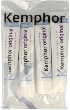 Набір Kemphor Original Toothpaste 4 x 25 мл (8410496001801)