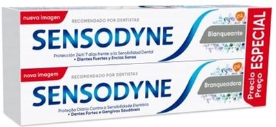 Зубний набір Sensodyne Whitening Toothpaste 75 ml Duplo 2x75 ml (8431890092721)
