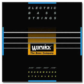 Струны для бас-гитары WARWICK 40200 Black Label Medium 4-String (45-105)