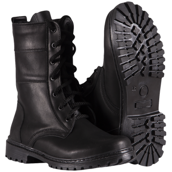 Берці тактичні польові полегшені черевики з вентиляцією для силових структур KOMBAT Чорний 46 (OR.M_1224)