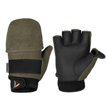 Перчатки тактические полевые универсальные рукавицы для охотников и силовых структур L Олива (OR.M_983)