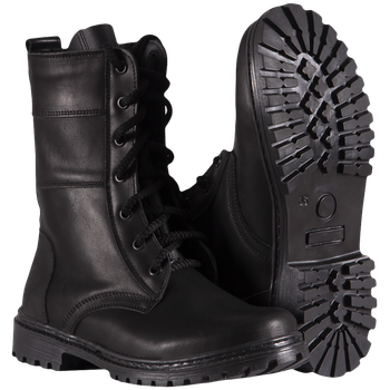 Берці тактичні польові полегшені черевики з вентиляцією для силових структур KOMBAT Чорний 36 (OR.M_1224)