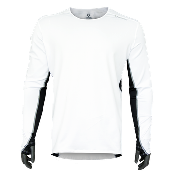 Лонгслив тактический универсальный повседневная футболка для охоты рыбалки и занятий спортом S Белый (OR.M_849)