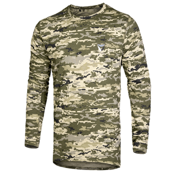 Лонгслив тактичечкий мужская футболка с длинным рукавом для силовых структур XL ММ14 (OR.M_535)