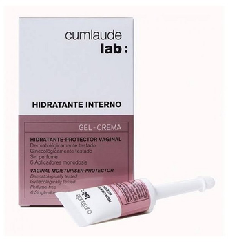 Krem do higieny intymnej Cumlaude Gynelaude Internal Moisturiser 6 Tubes x 6 ml (8428749536000)