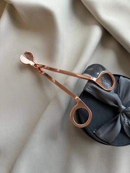 Триммер(ножиці) для підрізання ґноту Rose Gold Без бренду 1656