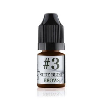 Пігмент для татуажу D|N NUDE BLUSH BROWS "Брюнет" №3 5ml