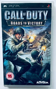 Call of Duty Roads to Victory, Б/В, англійська версія - UMD-диск для PSP