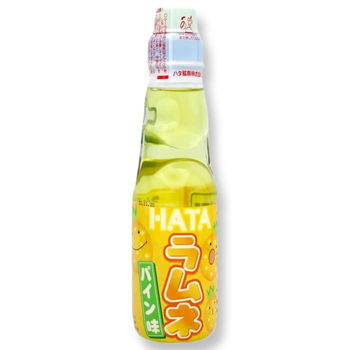 Японская газировка с шариком HATA Ramune Pineapple 200 мл
