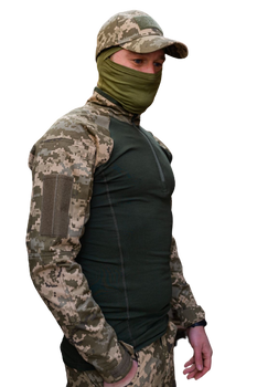 Тактична сорочка ubacs армійська бойова військова для ЗСУ розмір S колір Піксель