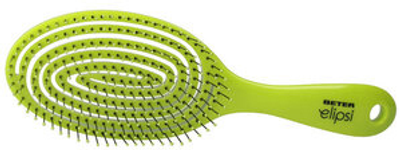 Szczotka do włosów Beter Elipsi Detangling Fexible Brush Large Green (8412122033873)