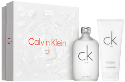 Набір Calvin Klein One Eau De Toilette Spray 200 мл + Лосьйон для тіла 200 мл (3616303454999)