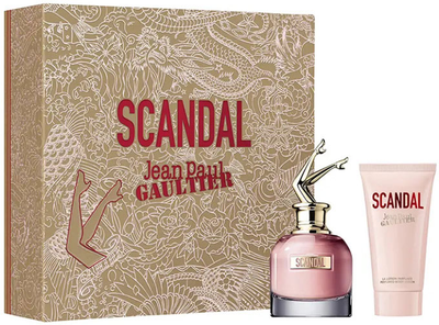 Zestaw damski Jean Paul Gaultier Scandal Eau De Perfume Spray 50 ml + Balsam do ciała 75 ml (8435415081245)