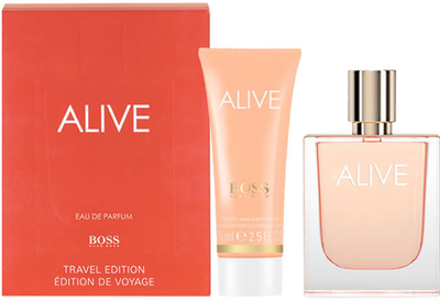 Zestaw damski Hugo Boss Boss Alive Eau De Perfume Spray 80 ml + balsam do ciała 75 ml (3614228834100)